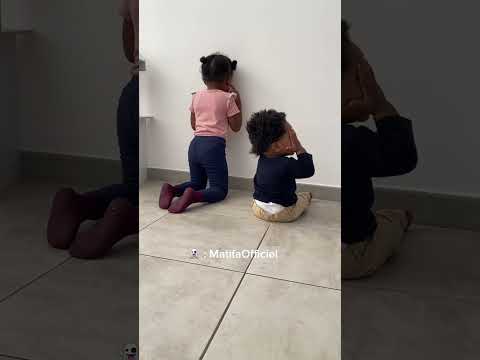 Au coin / The punishment 😂 #babymatifa #funny #humor #shorts #tiktok #matifa #vrial #comedy #family