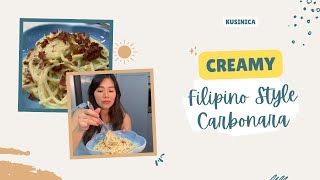 Filipino Style Carbonara | Danica Sotto-Pingris