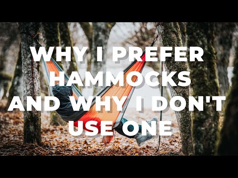 Motorcycle Camping  Hammock vs  Tent