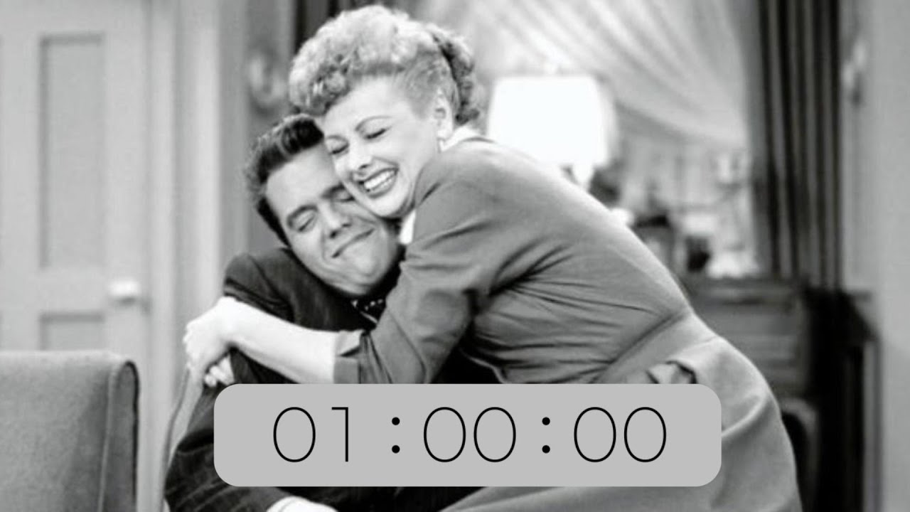 2 minute I LOVE LUCY countdown timer