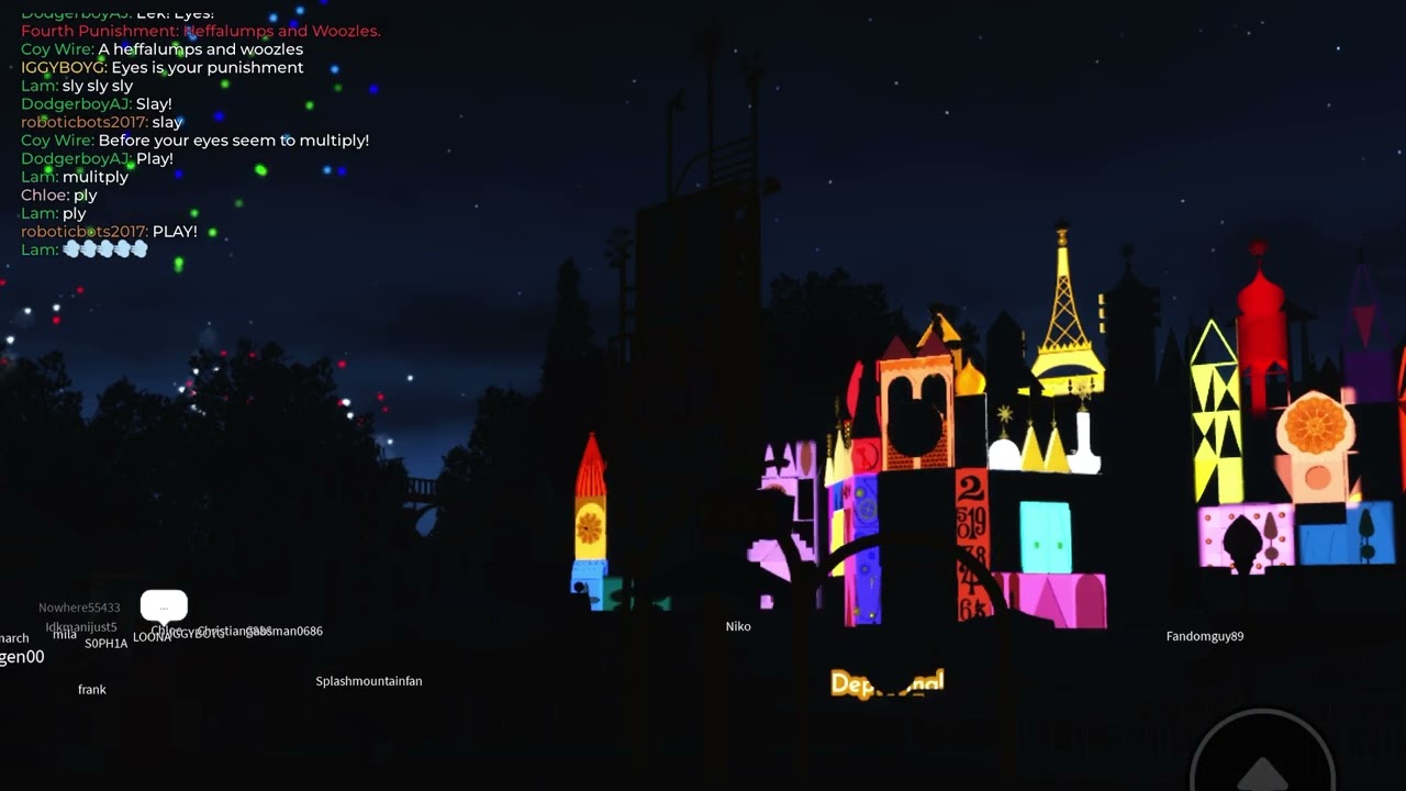 Roblox It’s A Small World Showcase (with Kayloo) | Clock Parade Kaylooland Forever Fireworks Ride