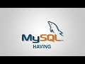 Mysql просто HAVING группировка - sql уроки