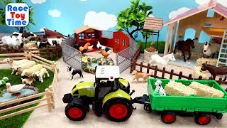 Fun Farm Animals Toys For Kids - Let's Make a Farm!