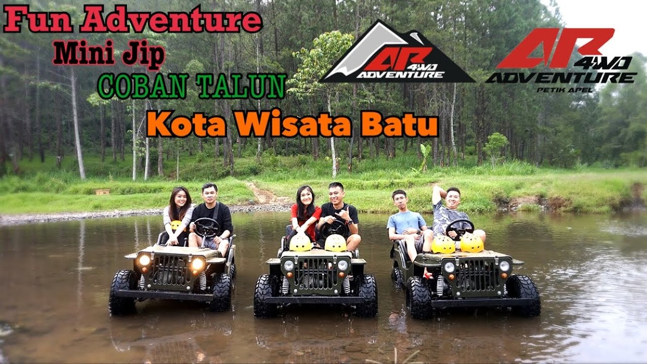 Fun Adventure Mini Jip Indonesia Batu AR Adventure Coban Talun