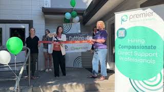 Ribbon Cutting Showcase for Premier Community Supports