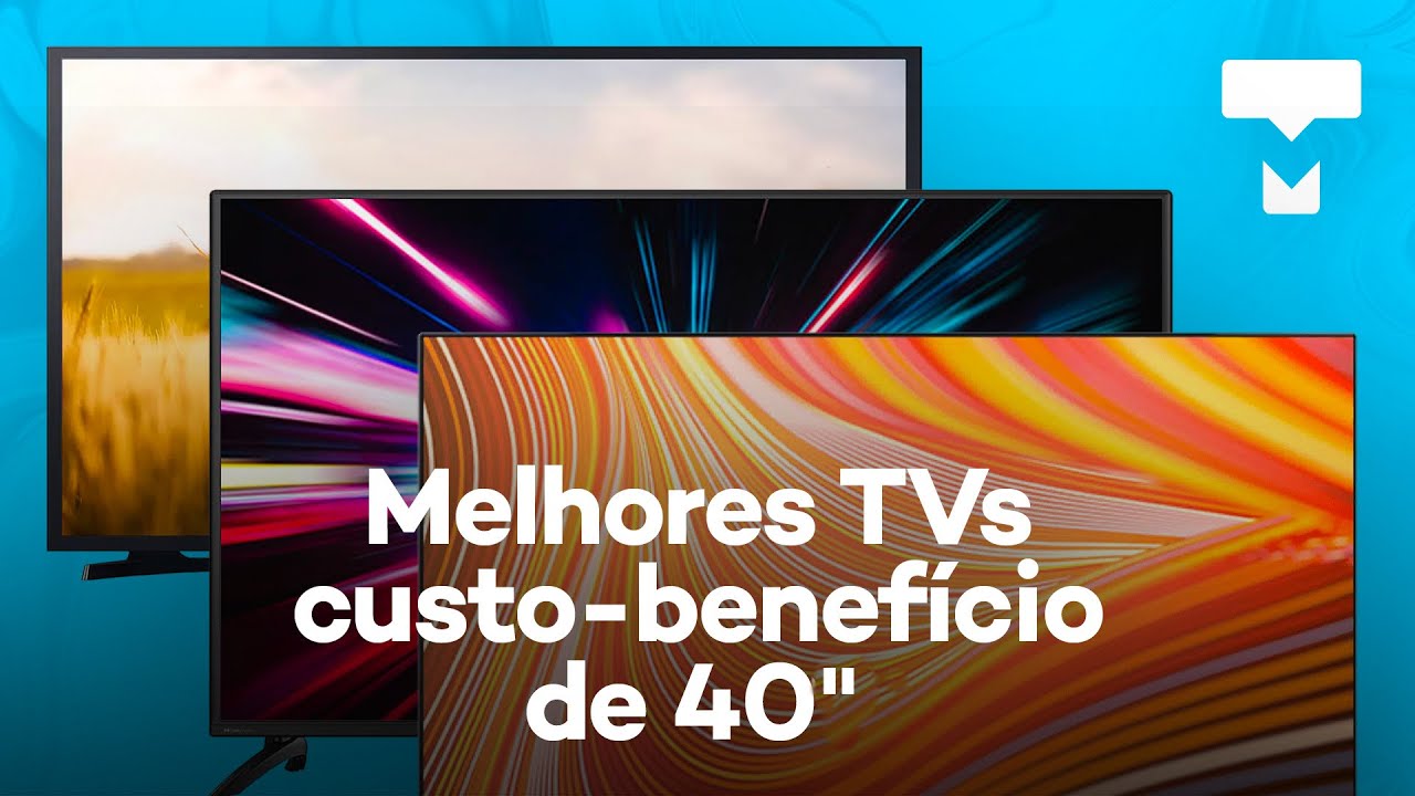 TOP 3 TVs de 40 polegadas em custo benefcio