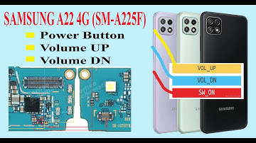 Samsung Galaxy A22 (SM-A225) Power key And Volume Key Jumper Ways Solution