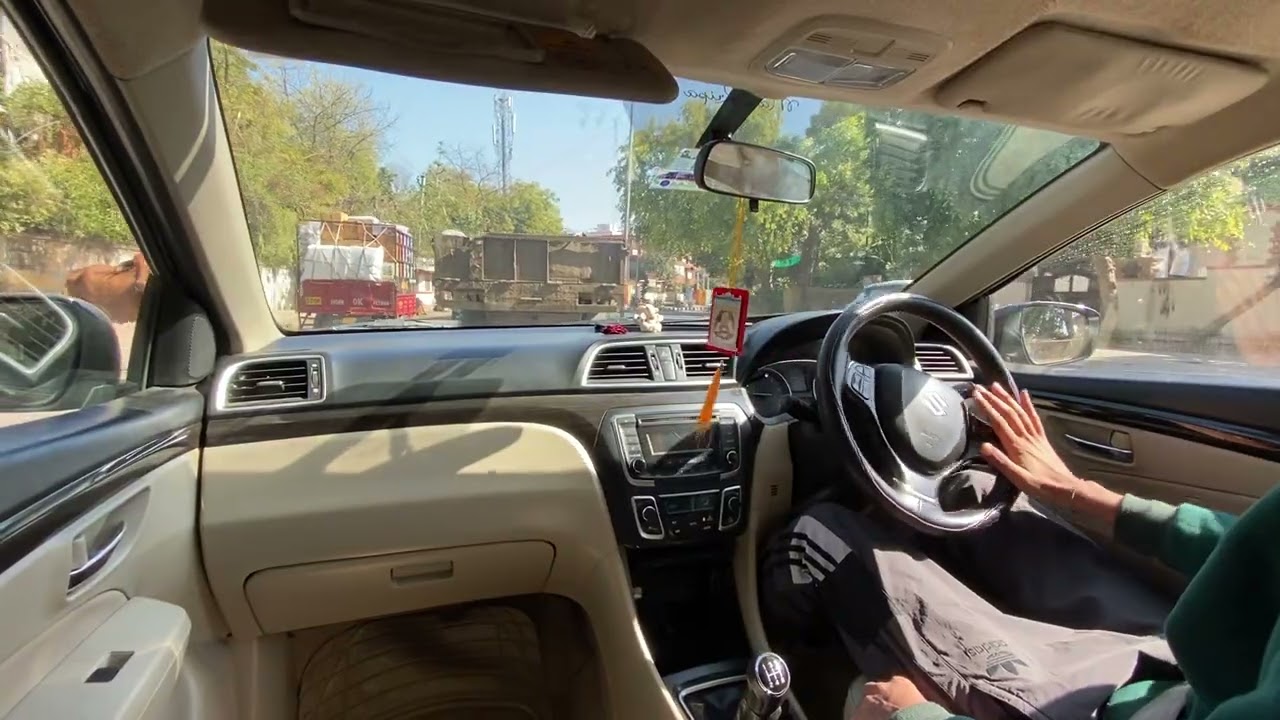 Day - 7 Car Driving 🚙 || Morning Drive || How to drive in market #automobile #cardriving #youtube
