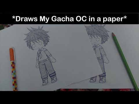 Gacha life boy oc's  Character design, Anime character drawing