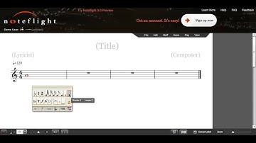 using noteflight demo software