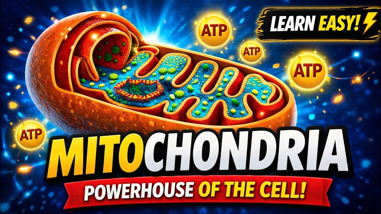 Mitochondria – The Powerhouse of the Cell /Inside the Mitochondria ...
