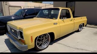 Donut derelicts and burnouts in a SEMA truck!! | C10KID