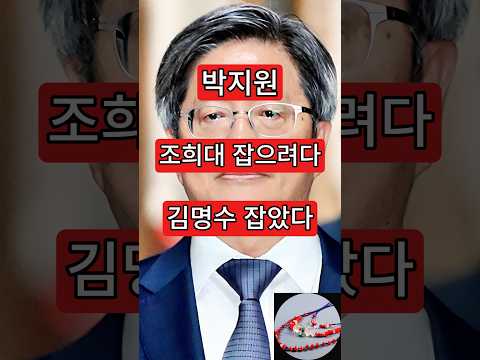 박지원, 조희대 잡다가 <strong>김명수</strong> 잡았다