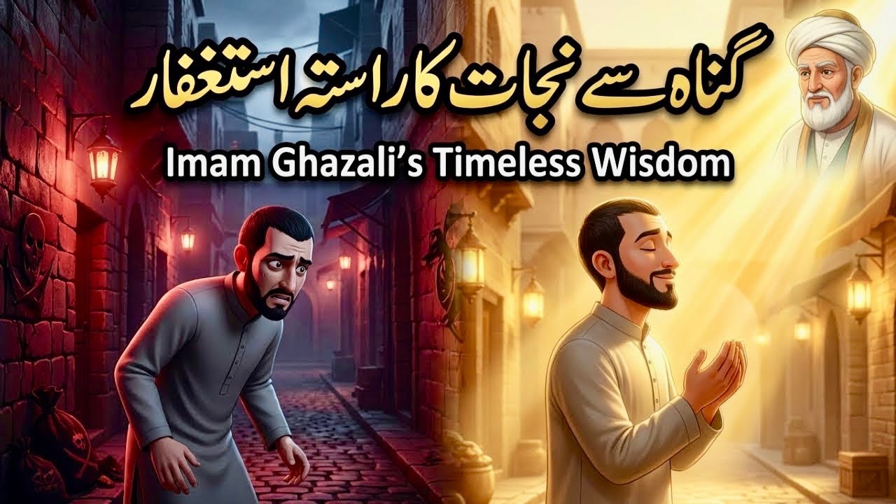 A Sinner’s Return to Allah | گناہ سے نجات کا راستہ استغفار  | By Imam Ghazali