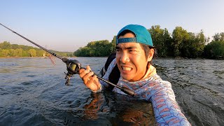Fishing a VERY DANGEROUS River!!! (I Made a BIG MISTAKE)