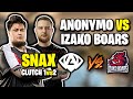 ANONYMO VS IZAKO BOARS!!! SNAX VAC CLUTCH 1vs2, KEI ON FIRE - CSGO BEST MOMENTS