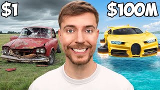 $1 vs $100,000,000 Car! SUBSCRIBE OR I TAKE YOUR DOG