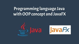 Programming Language Java with OOP concept and JavaFX | File Problem Solving