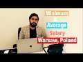Minimum and Average Salary Warsaw 2021 | The Migration Bureau