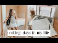 college days in my life | productive day, cleaning, in-person classes + more *UGA*