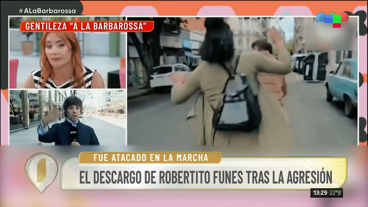 🔴 ESCÁNDALO AL AIRE: FEROZ CRUCE ENTRE NANCY PAZOS Y ROBERTITO FUNES