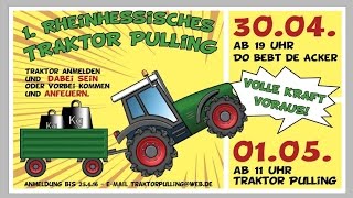 1. Rheinhessisches Traktorpulling