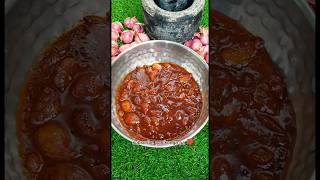 Sinna vengaya oorugai 😋🔥Oru soru saapadu ku ivlo dhan pothum!Spicy, tangy #smallonionpickle