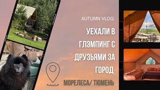 Глэмпинг в МореЛеса Тюмень. Уютная осень с друзьями