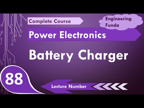 वीडियो: बैटरी चार्जिंग आरेख और संचालन का सिद्धांत