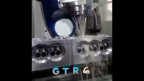 CNC head porting