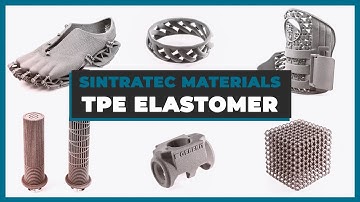 What is TPE? – An introduction to Thermoplastic Elastomer in SLS 3D printing | by Sintratec