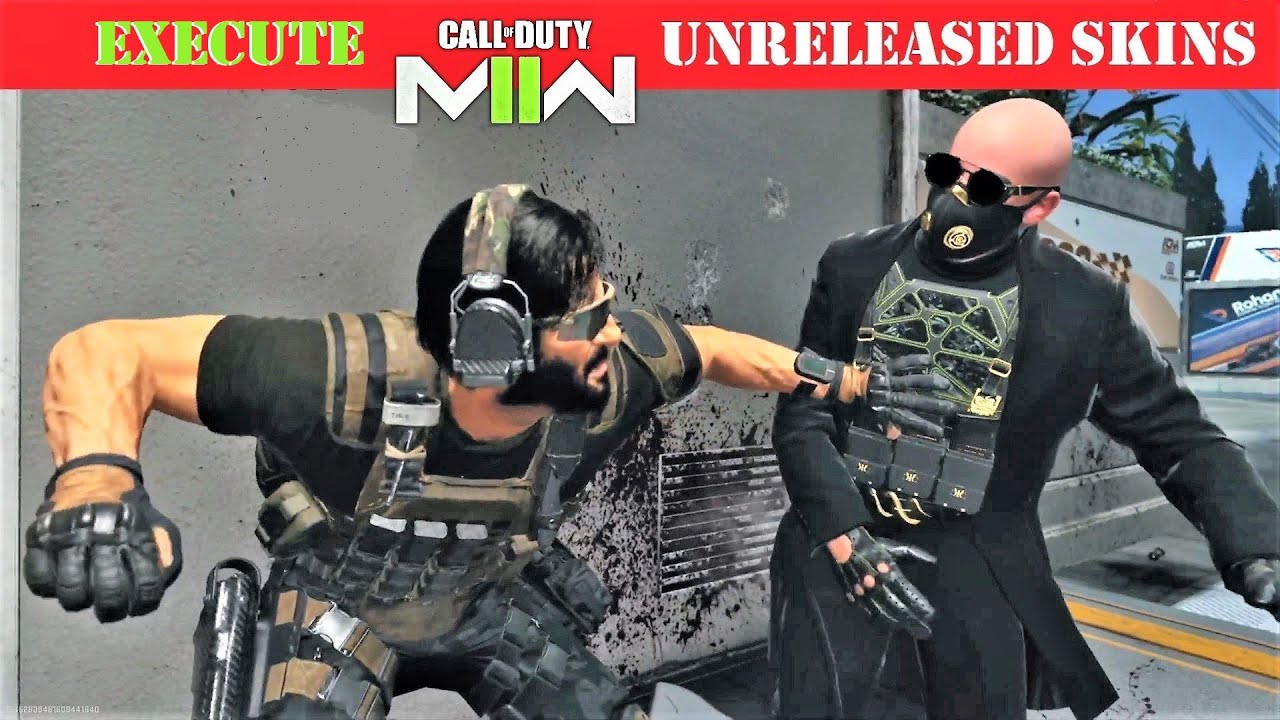 ALL MW2 UPCOMING-UNRELEASED SKINS [EXECUTIONS] Modern Warfare II Season ...