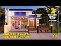 SIMPLE HOUSE DESIGN IDEA WITH COMMERCIAL SPACE | 100sqm | by: junliray creations