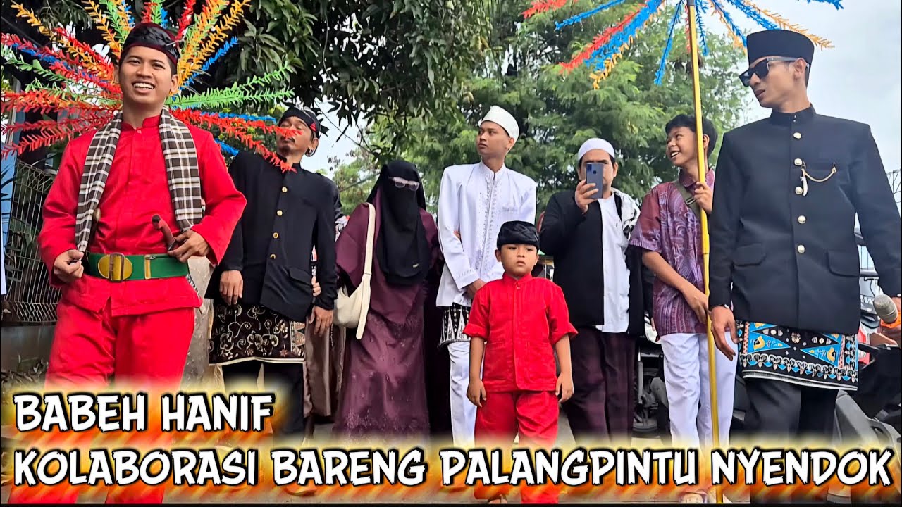 Babeh Hanif Kolaborasi Bareng Palang Pintu Nyendok