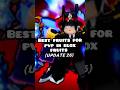 BEST Fruits For PVP In Blox Fruits #fyp #bloxfruits #viralvideo #shorts#viral #bloxfruitsviral #edit