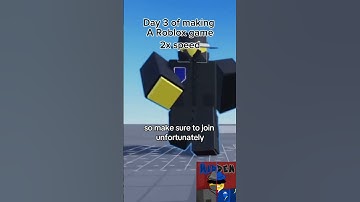 Day 3! #FYP #roblox #GameDev #RobloxDev #RobloxGames #shorts #gaming
