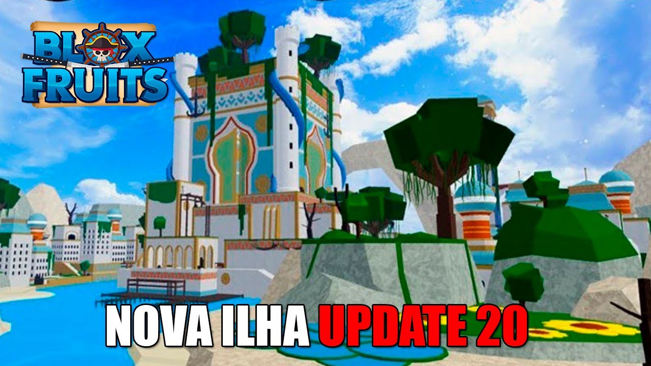 NOVA ILHA UPDATE 20 BLOX FRUITS 