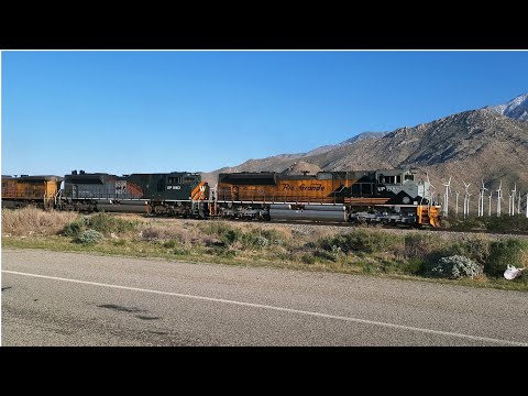 4-6-25! Railfanning Sunset Route! Featuring CHASE of UP 1989