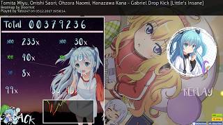 Tomita Miyu , Onishi Saori , Ohzora Naomi , Hanazawa Kana - Gabriel Drop Kick