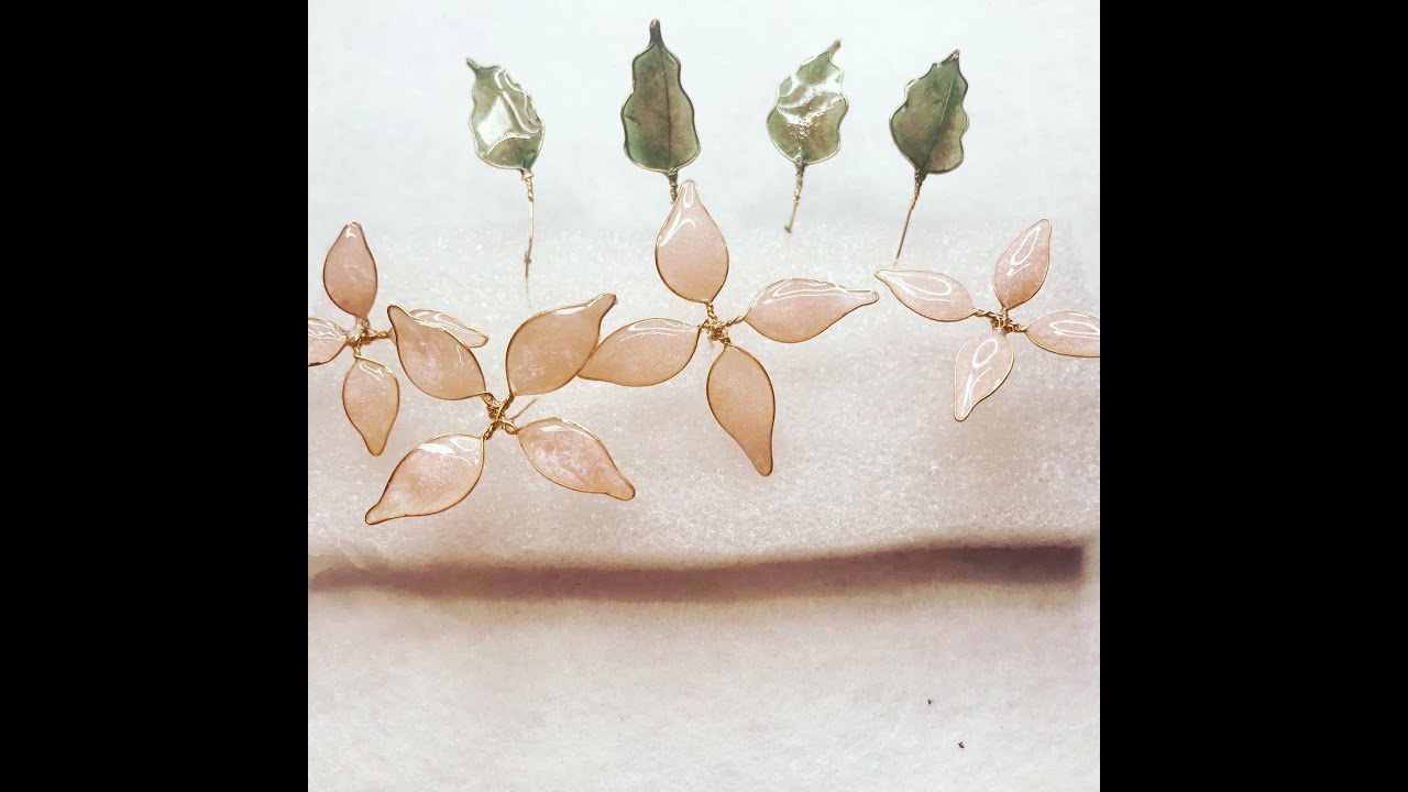 Flores de resina uv