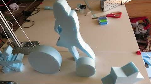 Foamcut costycnc foam styrofoam cutter cnc free graphics design software -Really Satisfying!!