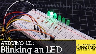 Arduino: Blinking an LED