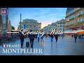 Evening Walk in Montpellier, France 4K ULTRA HD