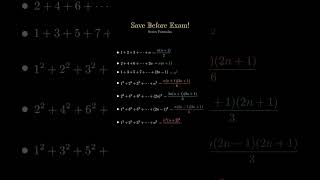 series formula #tnpsc #trb #study #consistency #ugtrbmaths #pgtrbmaths #students #maths #fomula,.