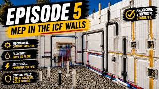 Building an ICF ADU - Installing MEP's