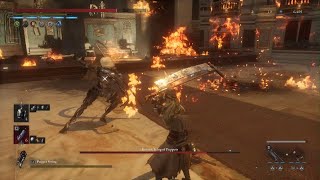 Lies of P - Went to play DLC and was at Romeo NG 3 Lightweight Advance Softcap Build