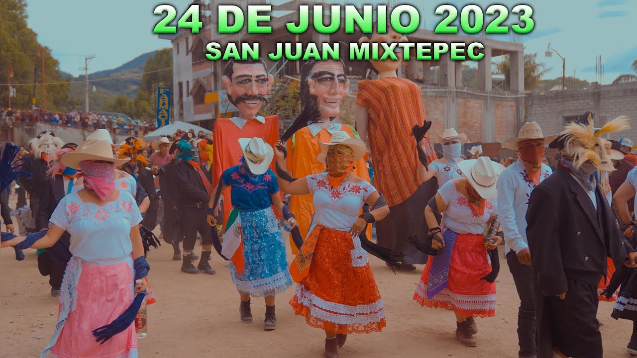 24 De Junio San Juan Mixtepec 2023 | Tigrillo Palma Bailando - YouTube