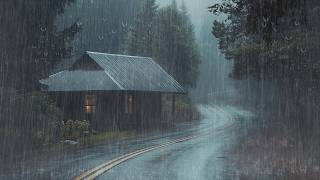 No Ads Rain Sounds for Sleeping – Sleep Instantly with Heavy Rain & Thunder Sounds ASMR