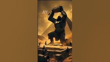 Al-generated video showcasing how the Ancient Egyptians built the pyramids.