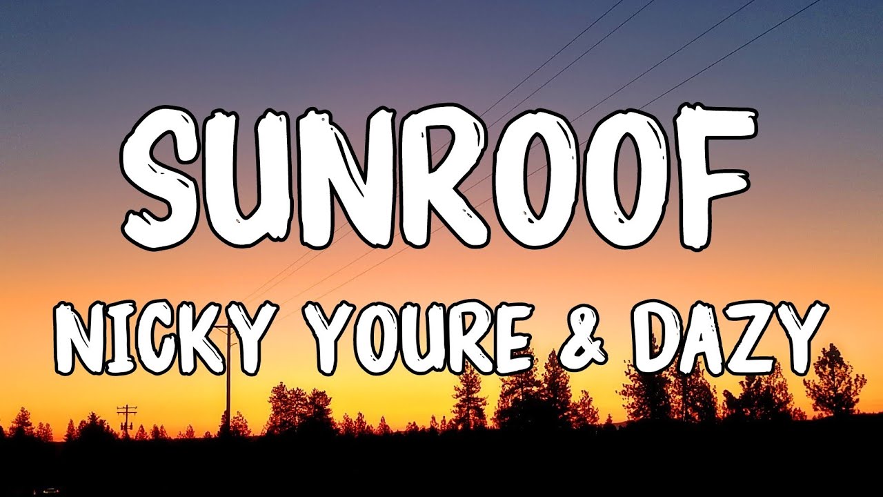 Nicky Youre, dazy Sunroof (Lyrics) YouTube